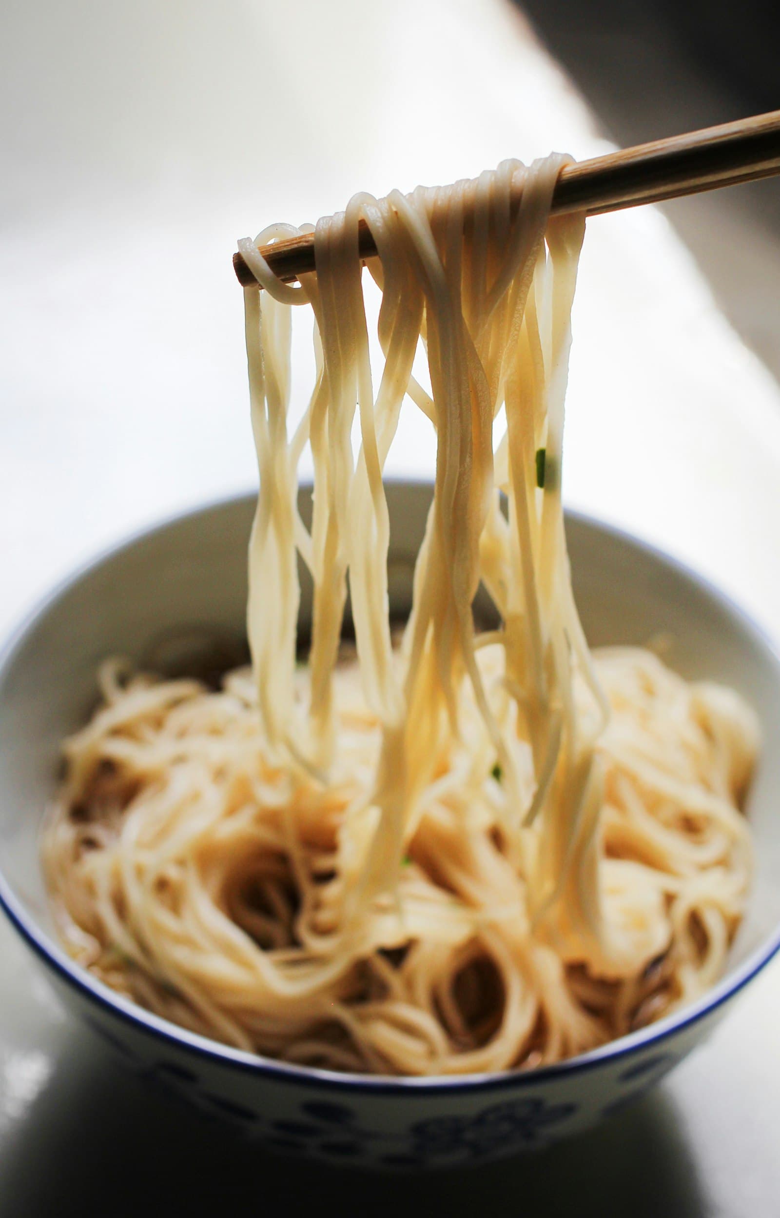 Pork Wontons in Chicken Broth